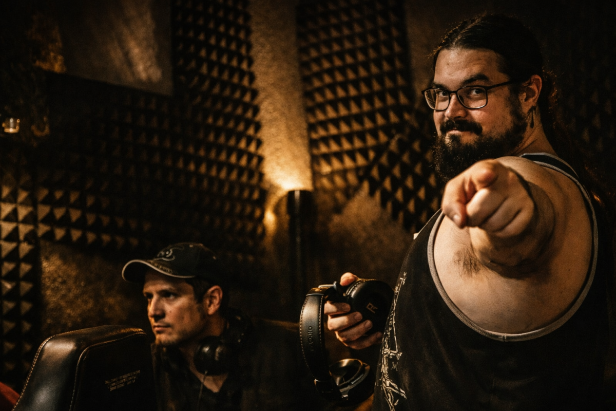 javi warg grabando la cueva