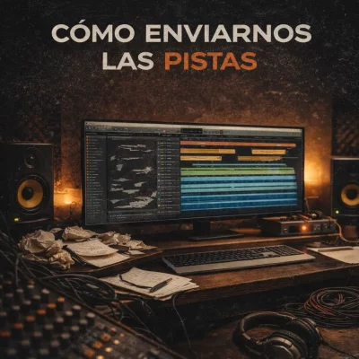 como mandar las pistas correctamente la cueva estudio