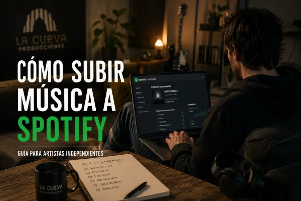 Como subir musica a spotify guia paso a paso